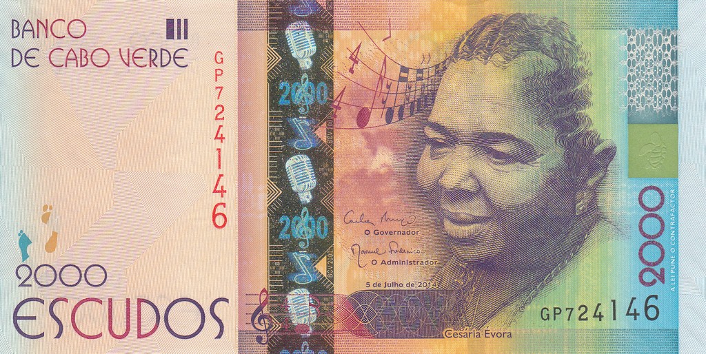 Кабо Верде Банкнота 2000 эскудо 2014 UNC