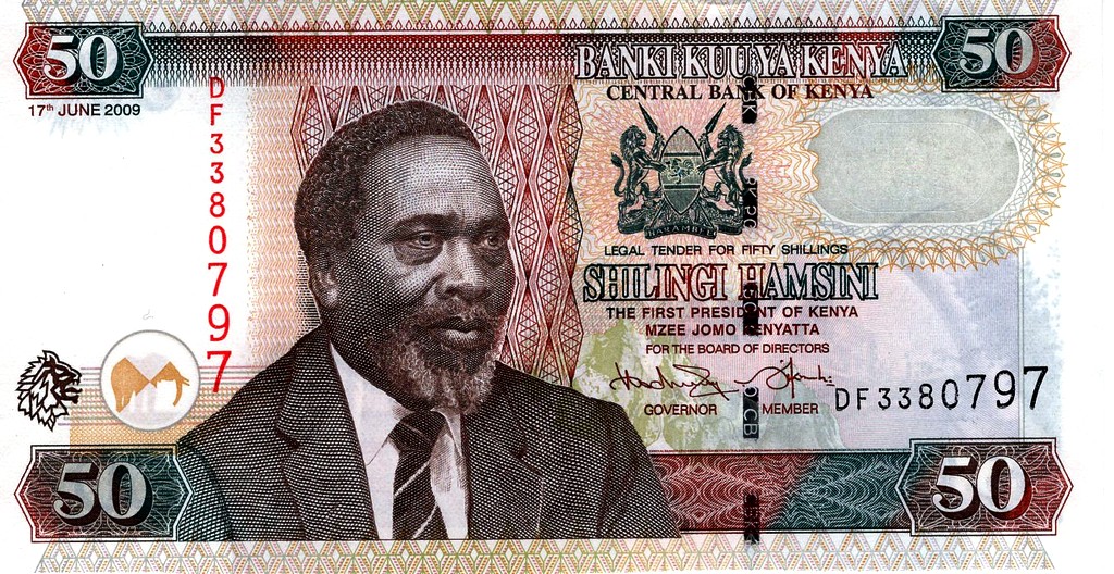 Кения Банкнота 50 шиллингов 2009 UNC P47d