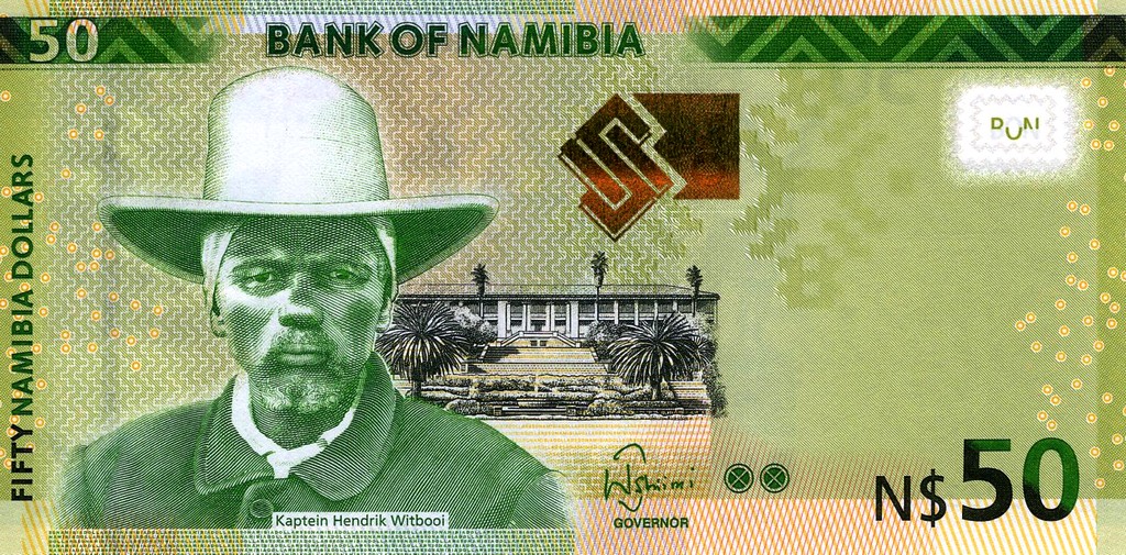 Намибия Банкнота 50 долларов 2012 UNC