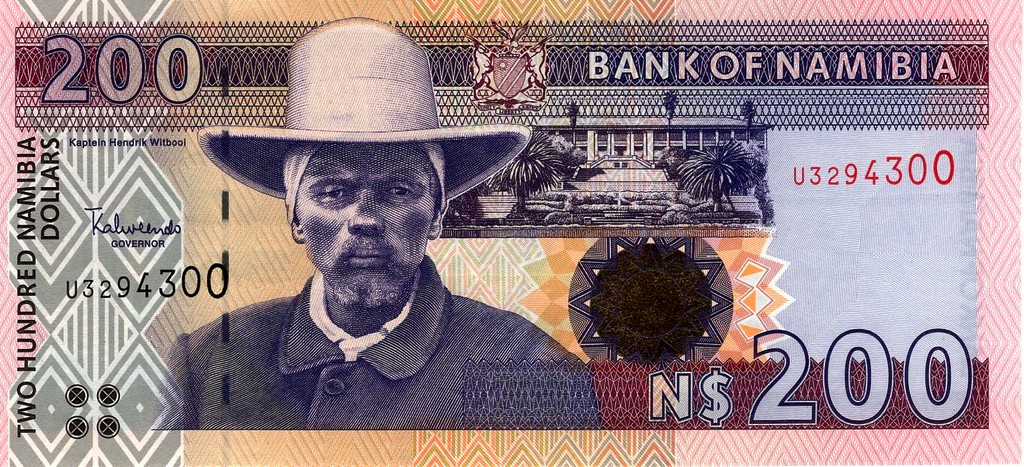 Намибия Банкнота 200 долларов 1999 UNC