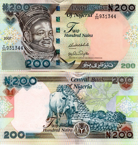 Нигерия Банкнота 200 найра 2014 UNC