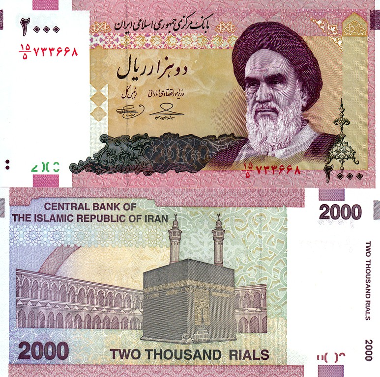 Иран Банкнота  2000 риалов 2000  UNC