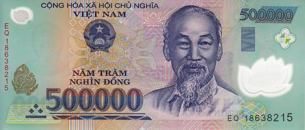 Вьетнам Банкнота 500000 донгов 2017 UNC