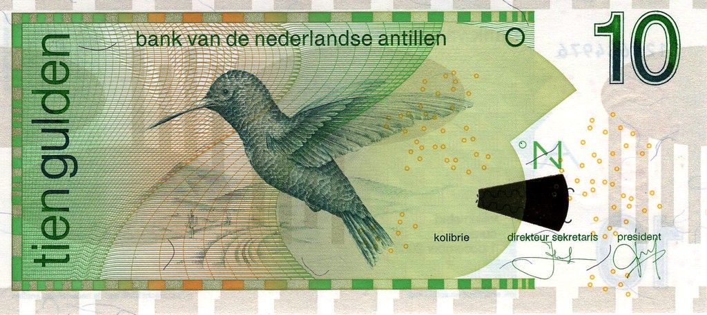 Антильские острова Банкнота 10 гульден 2003 UNC