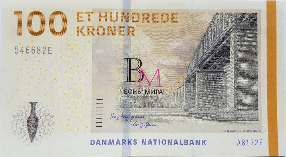 Дания Банкнота 100 крон 2009
