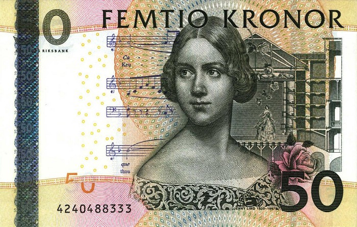 Швеция Банкнота 50 крон 2011 UNС