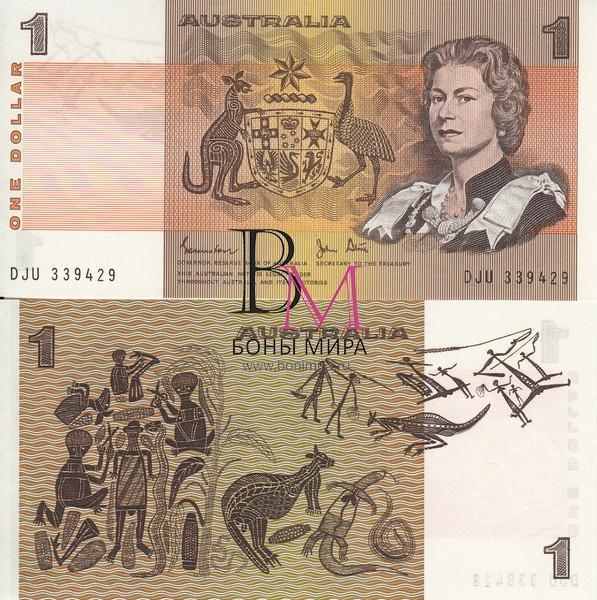 Австралия Банкнота 1 доллар 1983 UNC P42d