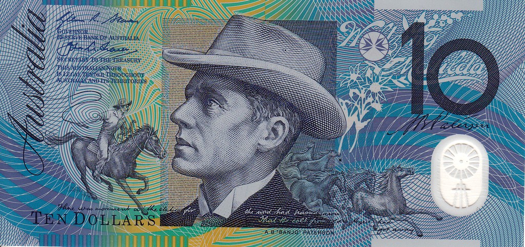 Австралия Банкнота 10 долларов 2015 UNC