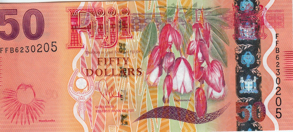 Фиджи Банкнота 50 долларов 2013 UNC