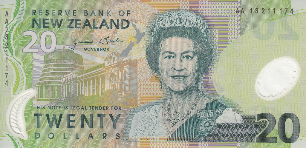 Новая Зеландия Банкнота 20 долларов 2099 - 2014 UNC Полимерная